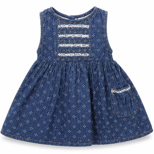 M&CO., Girls Blue Argyle/Diamond  A-Line  Size 3-6 Months