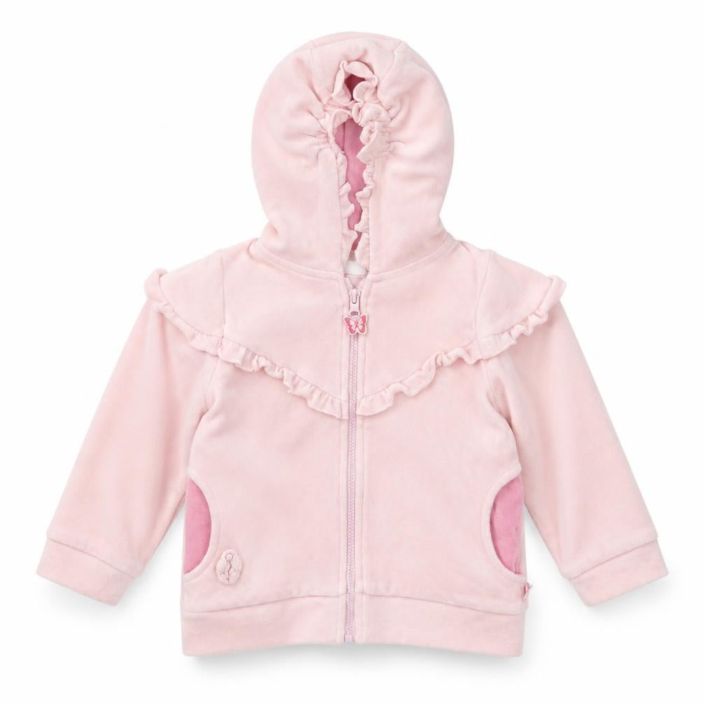 coccodrillo Girls Pink   Full Zip Jumper Size 6-9 Months