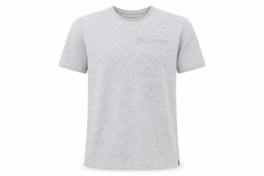 Front view of Primark men’s grey jumper, size M, - urban origins