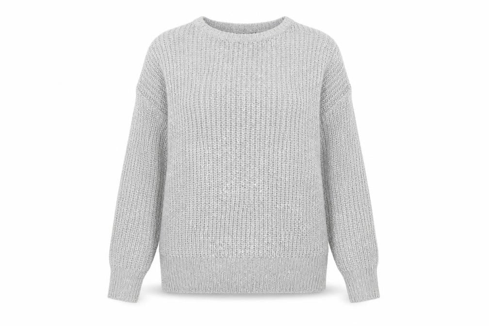 Atmosphere Womens Silver   Pullover Jumper Size L