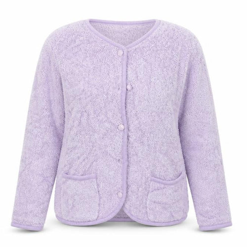casamia Womens Purple   Cardigan Jumper Size M