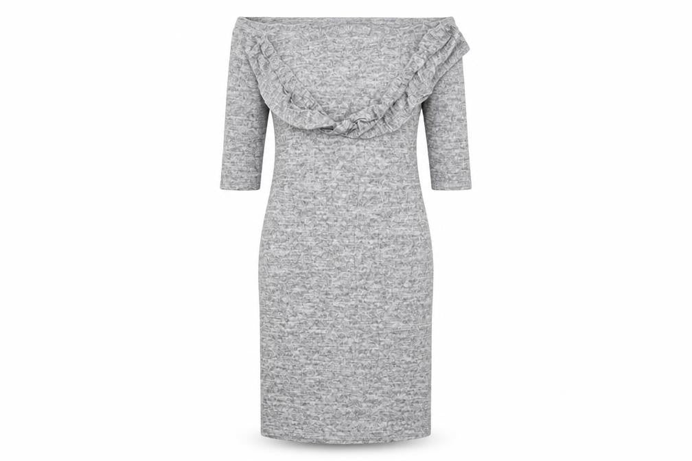 Lost ink Womens Grey   A-Line  Size 10