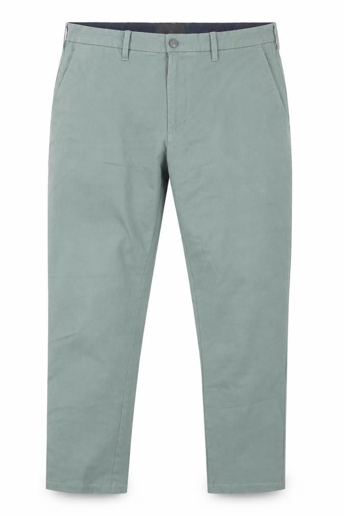 Marks and Spencer Mens Green   Trousers  Size 35 in L26 in
