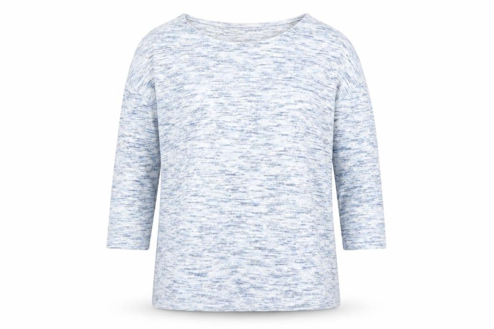 Tu Womens Blue   Basic T-Shirt Size 8