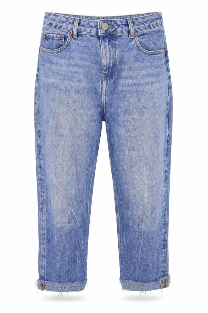 ASOS Womens Blue  Denim Cropped Jeans Size 30 in L21 in