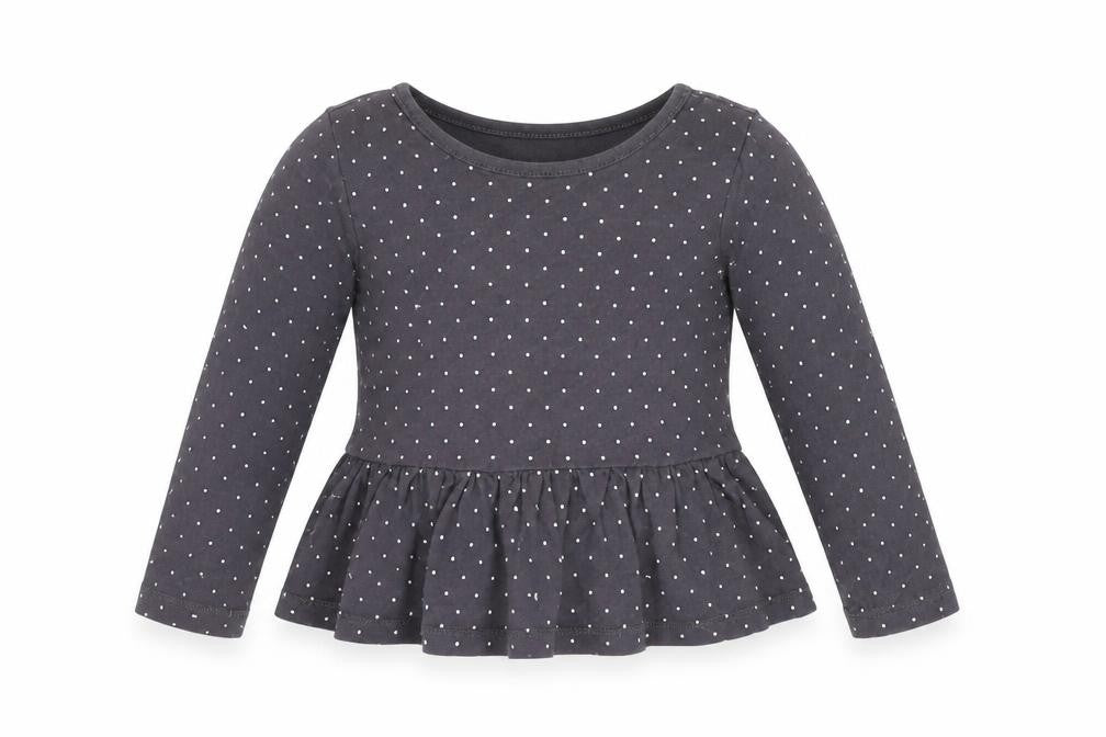Front view of George girls’ green jumper, size 18-24, months
