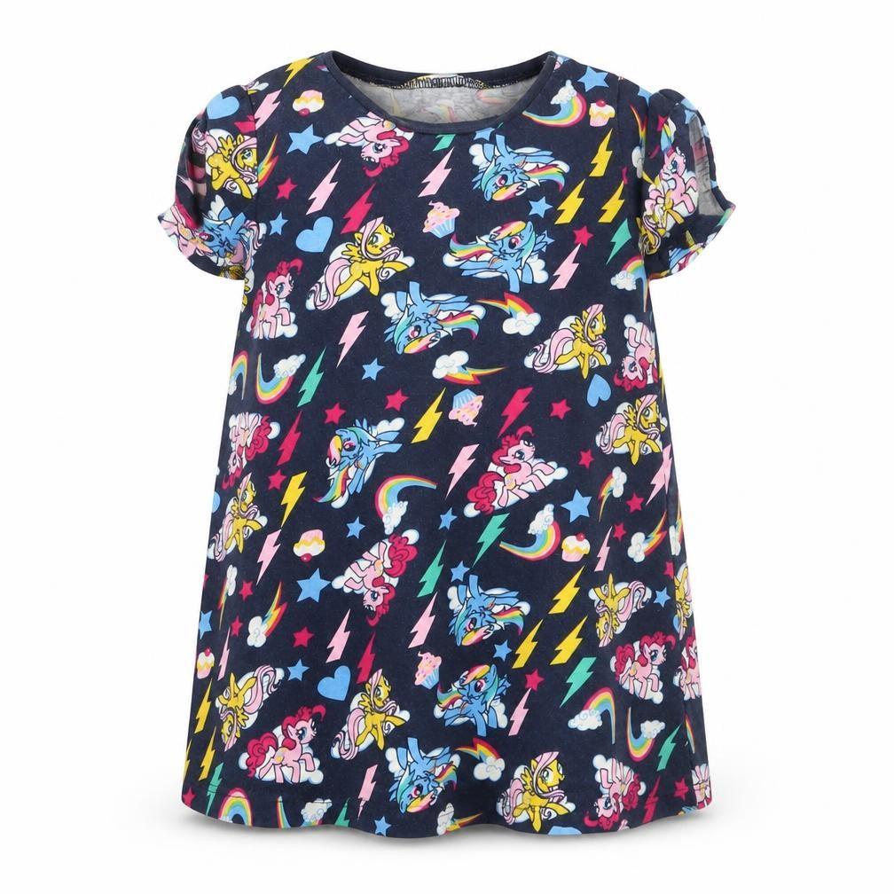 Front view of Tu girls’ multicoloured fit & flare, size 12-18, months
