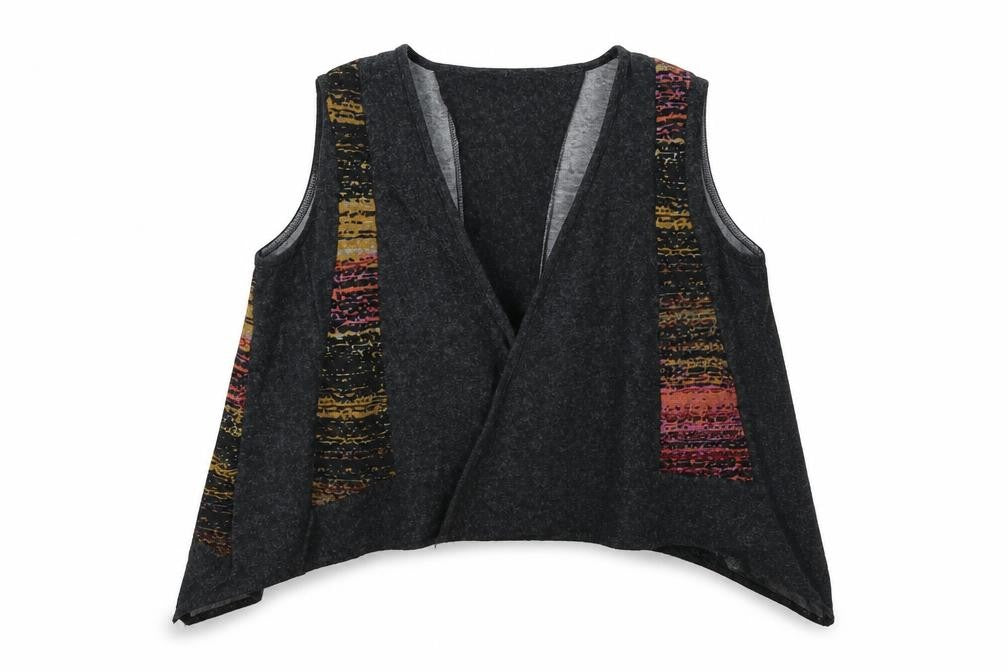 eden rock  Womens Grey Striped  Cardigan Jumper Size M