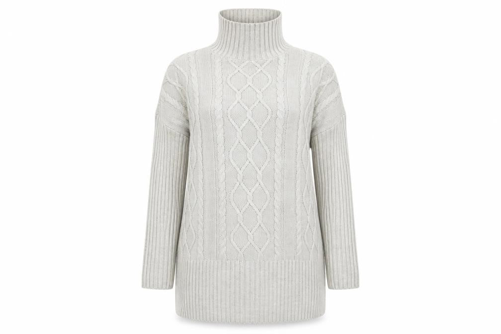 Quiz Womens Beige   Pullover Jumper Size M