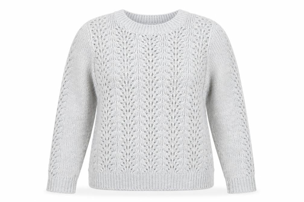 Papaya Womens Grey   Pullover Jumper Size M