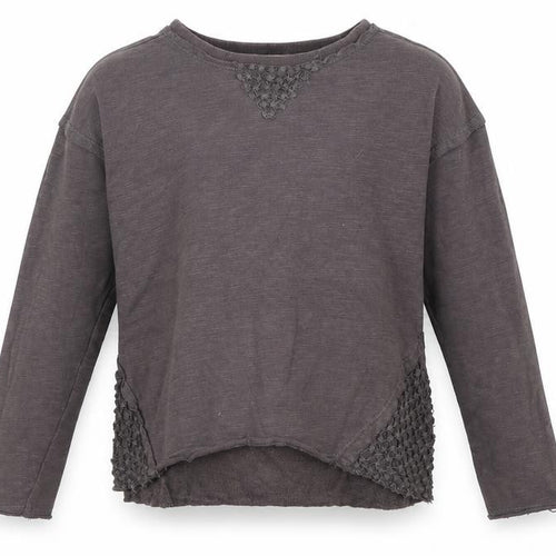 Mango Girls Grey   Pullover Sweatshirt Size 9-10 Years