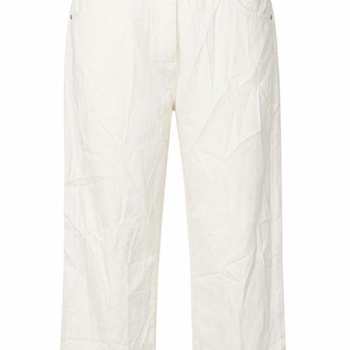 first avenue classics Womens White   Cropped Trousers Size 12 L21 in