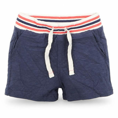 Marks and Spencer Baby Blue Striped  Cropped Trousers Size 0-3 Months