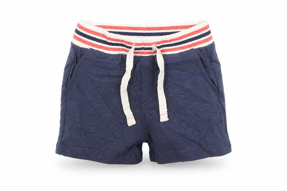 Marks and Spencer Baby Blue Striped  Cropped Trousers Size 0-3 Months