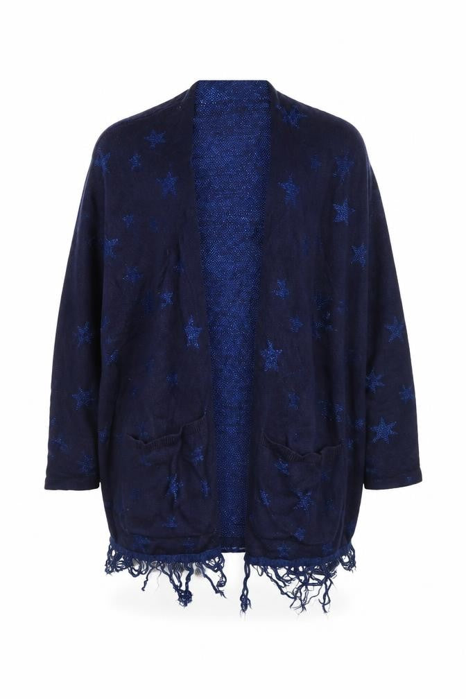 Front view of Henry Holland women’s blue jacket, size S
