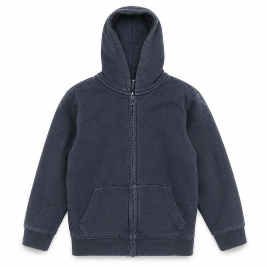Front view of Tu boys’ blue jacket, size 5, years - school