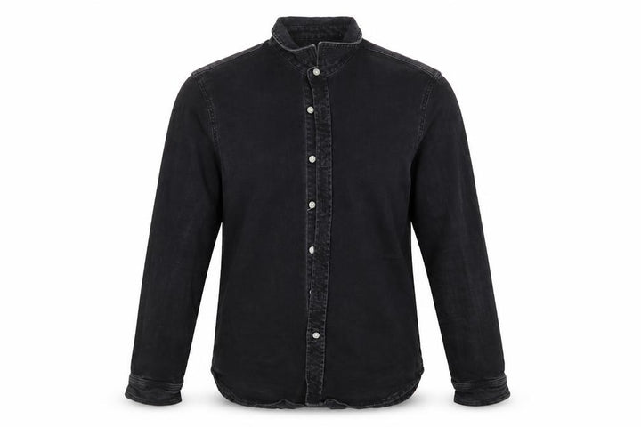Topman Mens Black Button-Up Size S