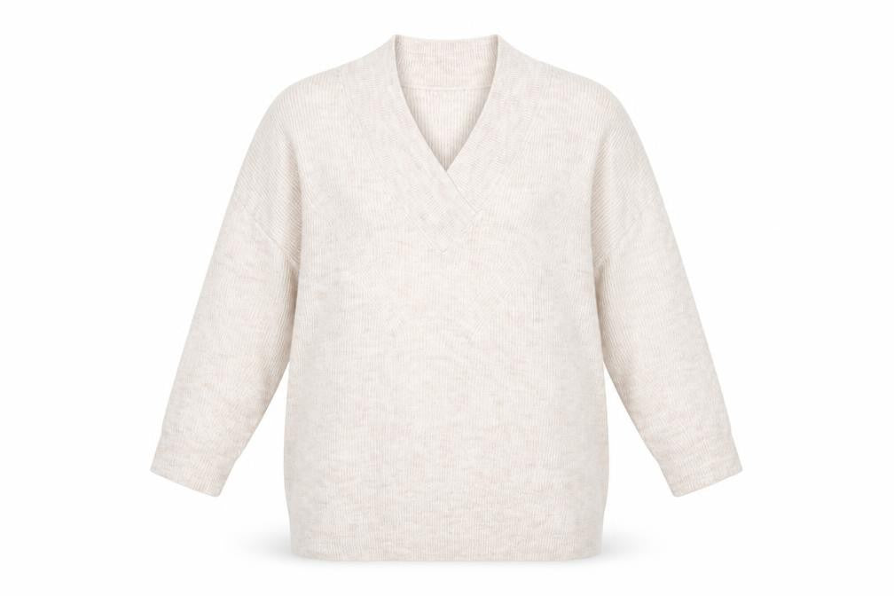 Tu Womens Beige   Pullover Jumper Size 2