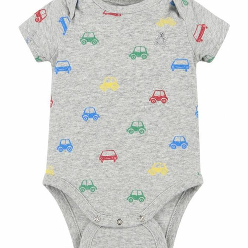 Gap Boys Grey Geometric  Babygrow One-Piece Size 3-6 Months
