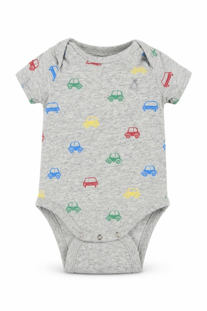 Gap Boys Grey Geometric  Babygrow One-Piece Size 3-6 Months