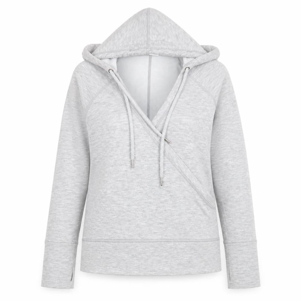 Front view of Mirella women’s grey jumper, size S