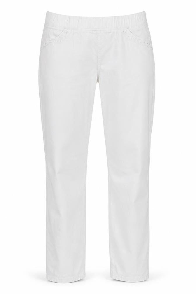 Just Elegance Womens White  Denim Jegging Jeans Size 28 in L27 in