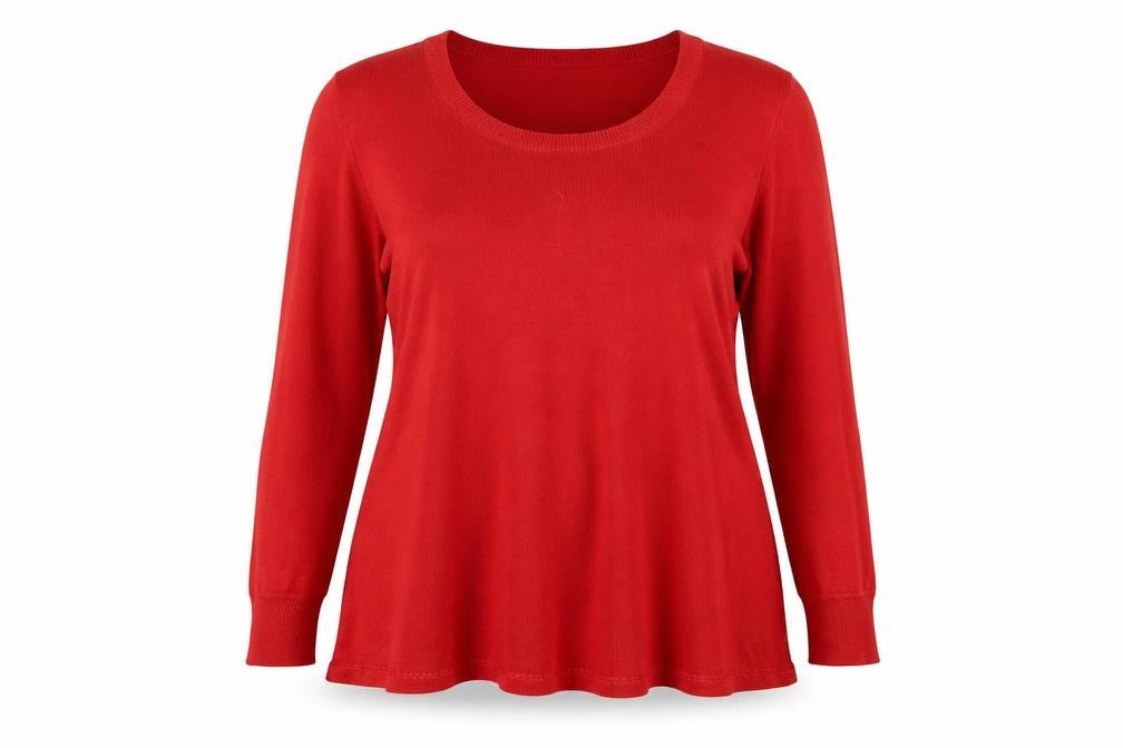 H&M  Womens Red   Pullover Jumper Size 2XL
