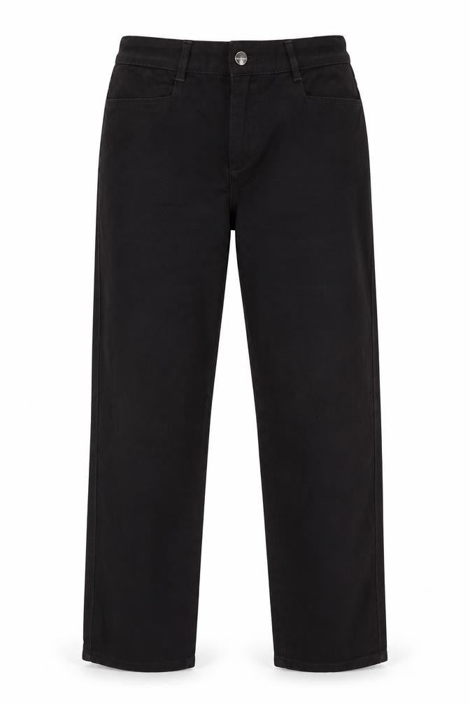 Front view of ZERRES women’s brown trousers, size UK 10, 27-inch leg