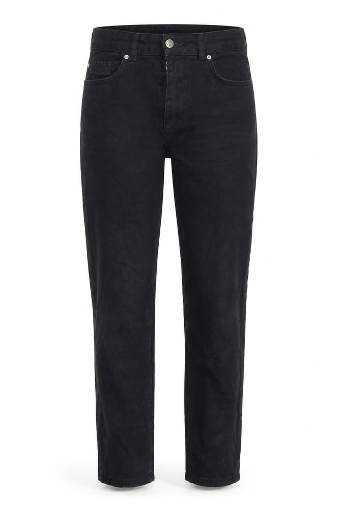 INS DILVIN Womens Black   Straight Jeans Size 6 L26 in