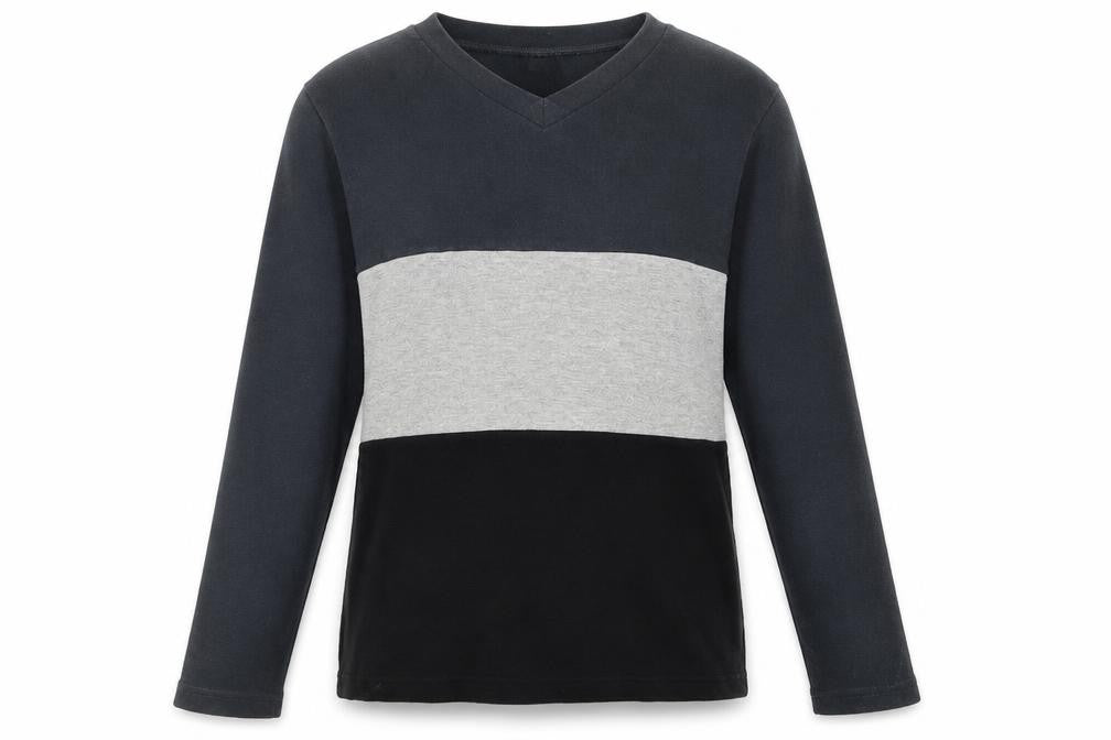 Front view of ROCKY girls’ grey jumper, size L