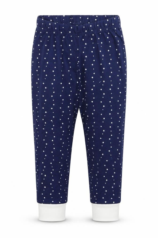 Lily & Dan Girls Blue Geometric  Capri Pyjama Set Size 3-4 Years