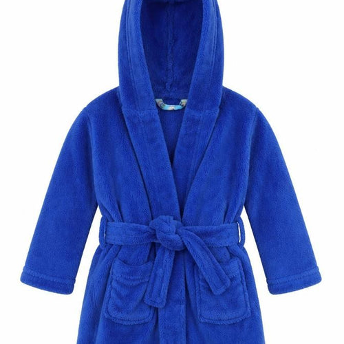 Earlydays Boys Blue Geometric  Babydoll Robe Size 12-18 Months