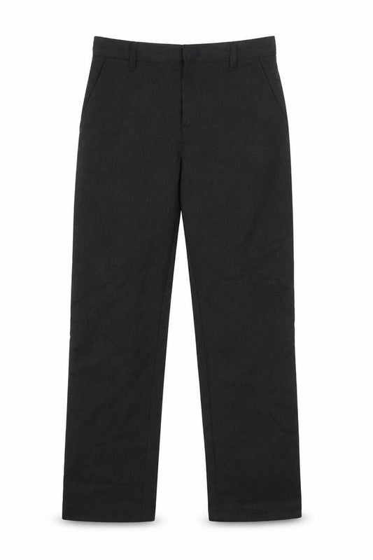Front view of George boys’ grey dress pants trousers, size 8-9, years