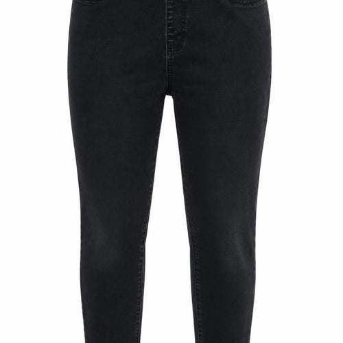 Evans Womens Black  Denim Skinny Jeans Size 14 L27 in