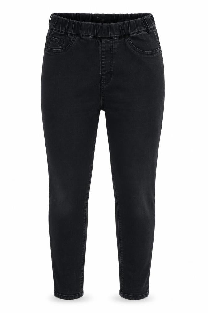 Evans Womens Black  Denim Skinny Jeans Size 14 L27 in