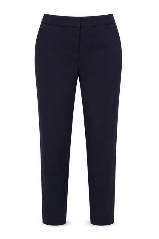Front view of Papaya women’s blue skinny jeans, size UK 12, 27-inch leg