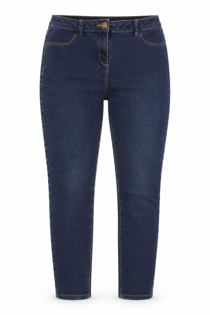 /Denim Womens Blue  Denim Straight Jeans Size 12 L26 in