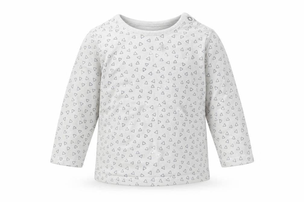 Front view of George girls’ multicoloured basic t-shirt, size 9-12, months