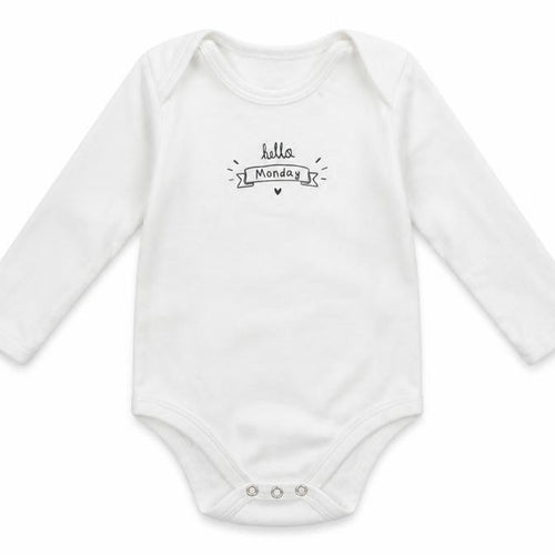 Lupilu Baby White   Babygrow One-Piece Size 3-6 Months