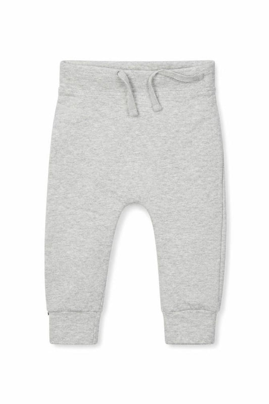 Front view of George Baby Grey Jogger Leggings, size 6-9, Months