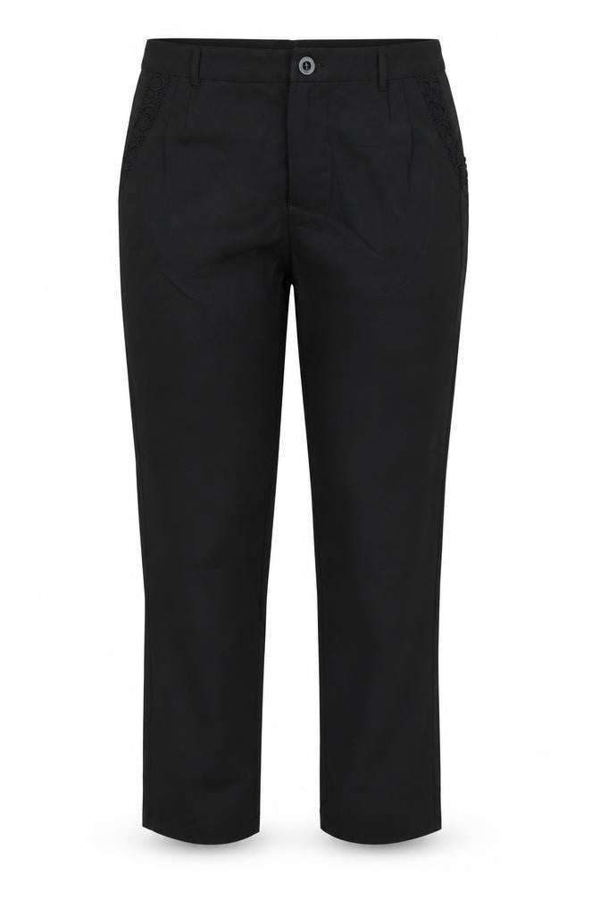 Preworn Womens Black   Trousers  Size XL L28 in