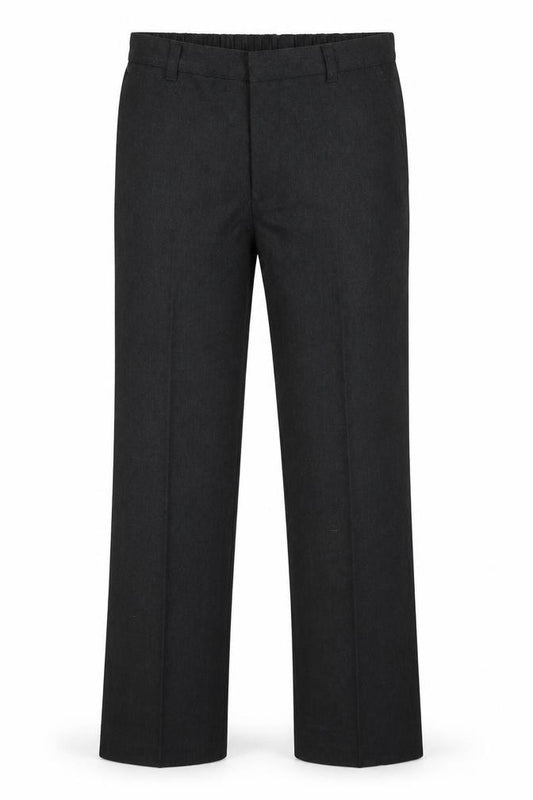 Front view of George boys’ black dress pants trousers, size 10, years - school