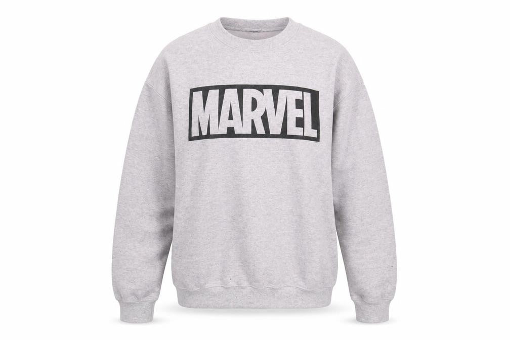 Front view of ABSOLUTE CULT women’s grey jumper, size S