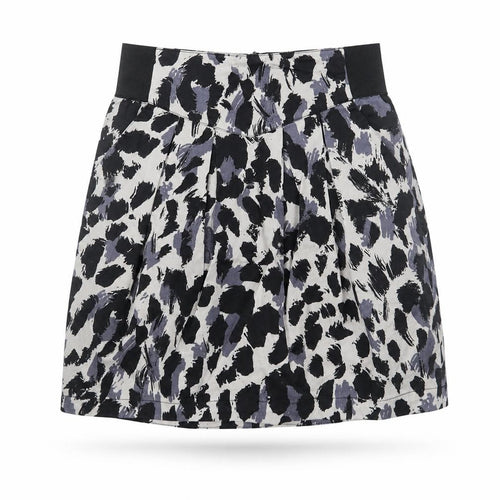 H&M Womens Grey Animal Print  A-Line Skirt Size 10