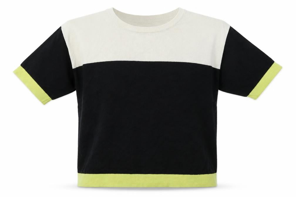 Front view of M&Co women’s multicoloured jumper, size L