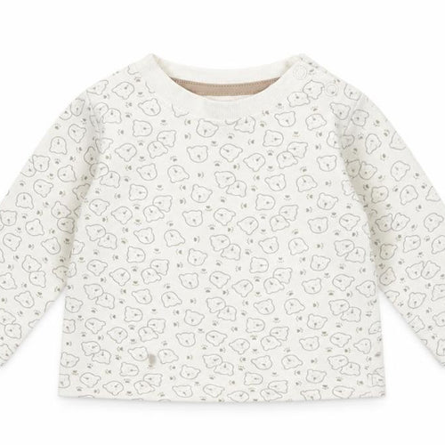 Lupilu Baby White Animal Print  Basic T-Shirt Size 3-6 Months