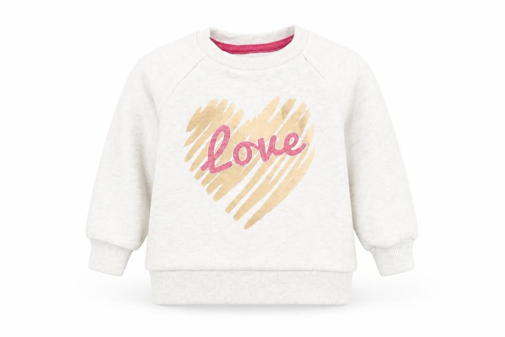 Front view of Primark Baby Beige jumper, size 9-12, Months - Love