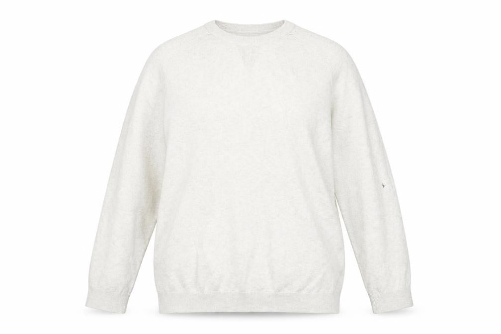 Front view of Red Herring women’s white jumper, size XL