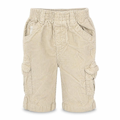 Adams Kids Boys Beige   Cargo Trousers Size 3-6 Months