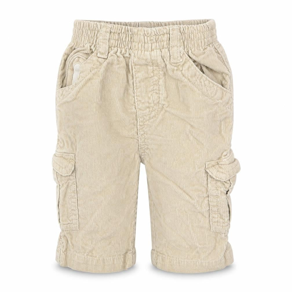 Adams Kids Boys Beige   Cargo Trousers Size 3-6 Months